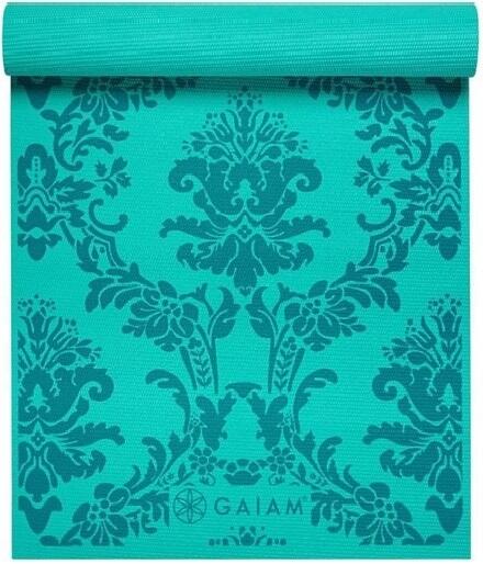 GAIAM Коврик для йоги в стиле нео-барокко, толщина 4 мм, с печатью
GAIAM Коврик для йоги в стиле нео-барокко, толщина 4 мм, с печатью