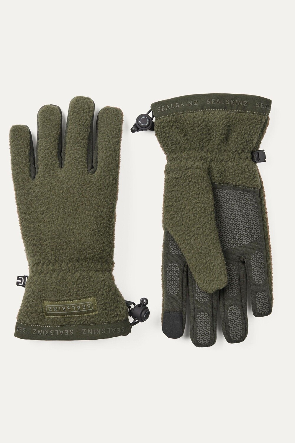 Hoveton Водонепроницаемые флисовые коричневые перчатки из шерпы SEALSKINZ, зеленый 
Hoveton Водонепроницаемые флисовые коричневые перчатки из шерпы SEALSKINZ, зеленый