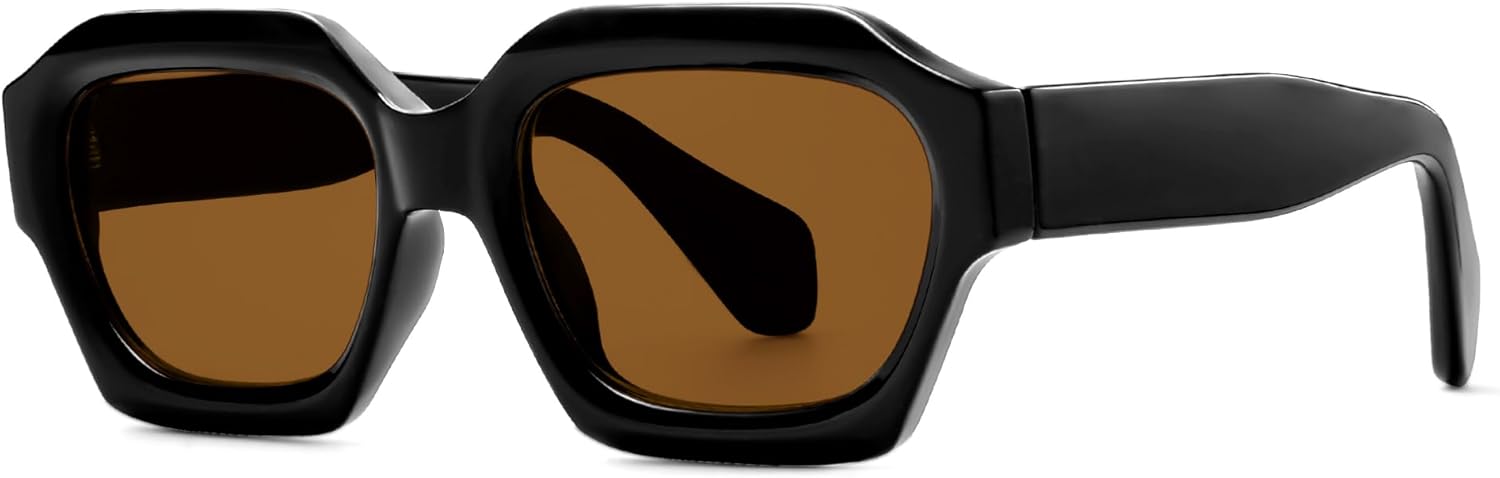 Солнцезащитные очки VANLINKER квадратной формы для мужчин и женщин в стиле ретро-винтаж, массивные, многоугольные, прямоугольные, модель VL9883, C5-brown Lens/Black Frame
Солнцезащитные очки VANLINKER квадратной формы для мужчин и женщин в стиле ретро-винтаж, массивные, многоугольные, прямоугольные, модель VL9883, C5-brown Lens/Black Frame