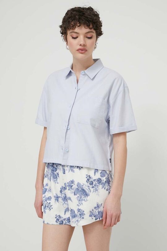 Хлопчатобумажная рубашка Vans, синий
Хлопчатобумажная рубашка Vans, синий