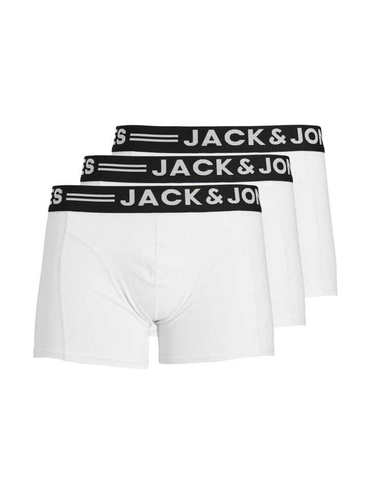 Трусы Jack & Jones Retro Short / Pant Sense, белый 
Трусы Jack & Jones Retro Short / Pant Sense, белый