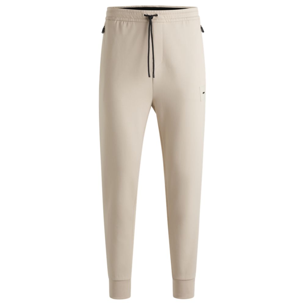 Эластичные спортивные штаны с нашивкой-логотипом BOSS, светло-бежевый
Эластичные спортивные штаны с нашивкой-логотипом BOSS, светло-бежевый
