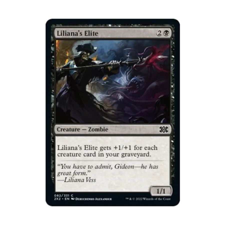 CCG Элита Лилианы (клавиша C), MTG - Double Masters 2022
CCG Элита Лилианы (клавиша C), MTG - Double Masters 2022