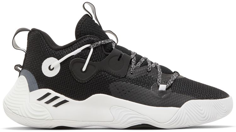Кроссовки adidas Harden Stepback 3 'Black White', черный
Кроссовки adidas Harden Stepback 3 'Black White', черный