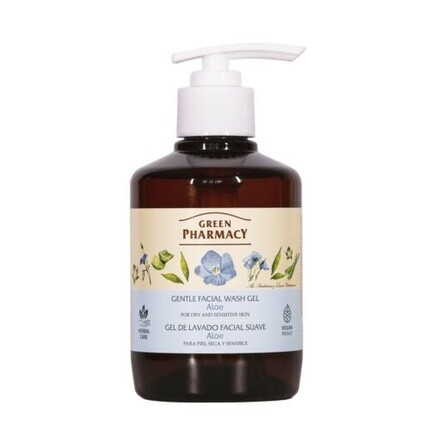 Green Pharmacy Нежный очищающий гель для лица с алоэ и алоэ, Elfa Pharm
Green Pharmacy Нежный очищающий гель для лица с алоэ и алоэ, Elfa Pharm