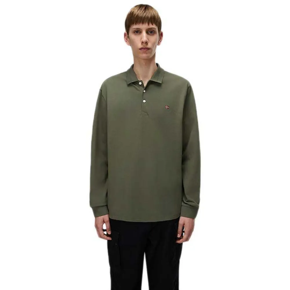 Поло с длинным рукавом Napapijri Ealis 1, зеленый
Поло с длинным рукавом Napapijri Ealis 1, зеленый