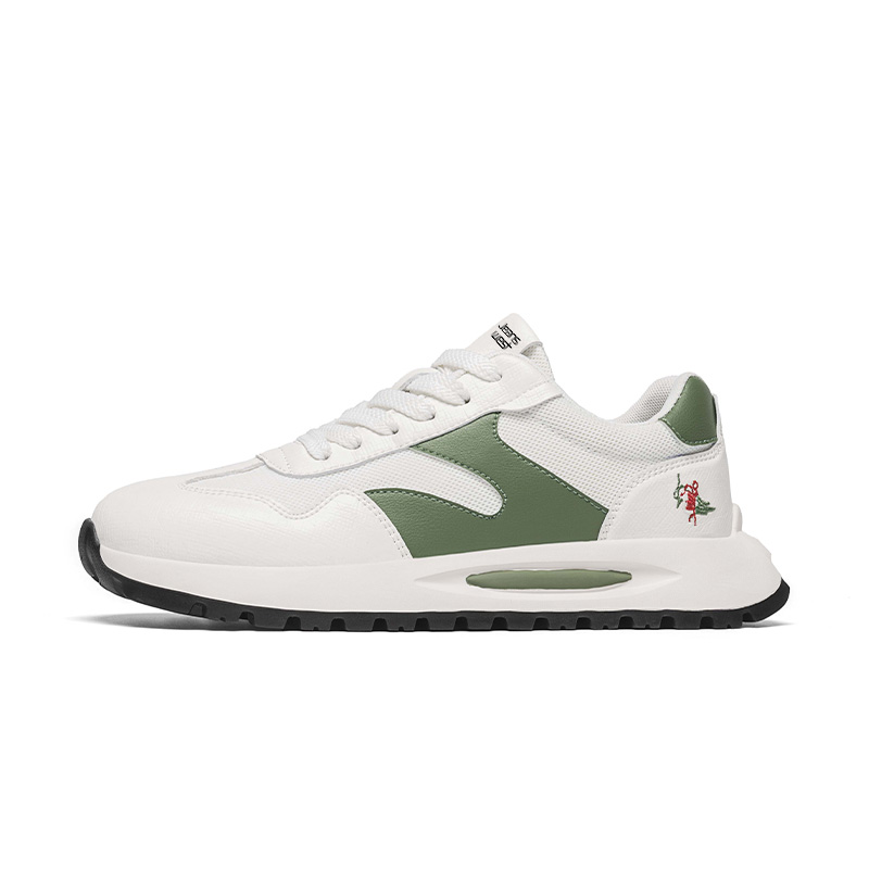 JEANSWEST Дышащие низкие повседневные кроссовки мужские бело-зеленые, цвет White Green
JEANSWEST Дышащие низкие повседневные кроссовки мужские бело-зеленые, цвет White Green