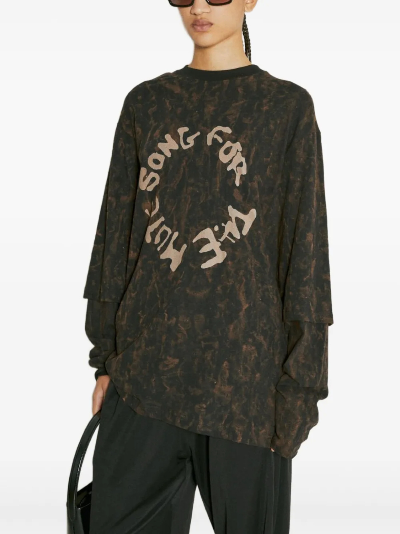 Футболка с потертым логотипом Song For The Mute, коричневый
Футболка с потертым логотипом Song For The Mute, коричневый