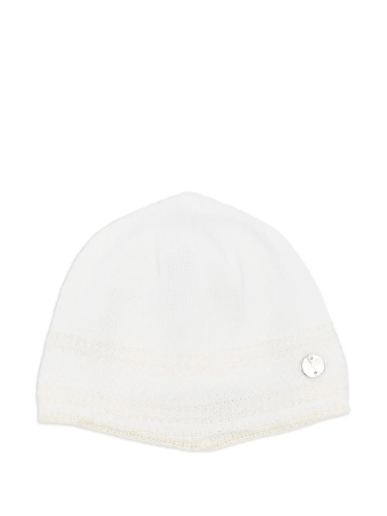 Paz Rodriguez шапка бини с подвеской-логотипом, белый
Paz Rodriguez шапка бини с подвеской-логотипом, белый