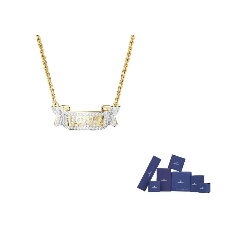 Вольта позолоченное ожерелье для женщин Swarovski
Вольта позолоченное ожерелье для женщин Swarovski