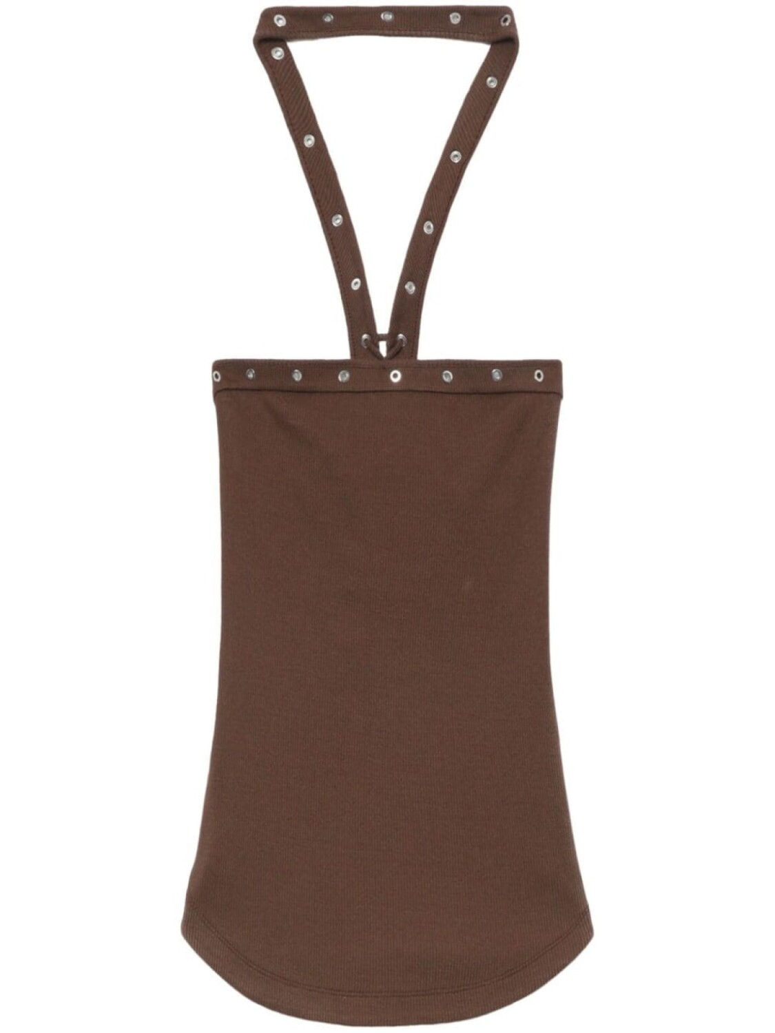 The Attico топ с люверсами, коричневый
The Attico топ с люверсами, коричневый