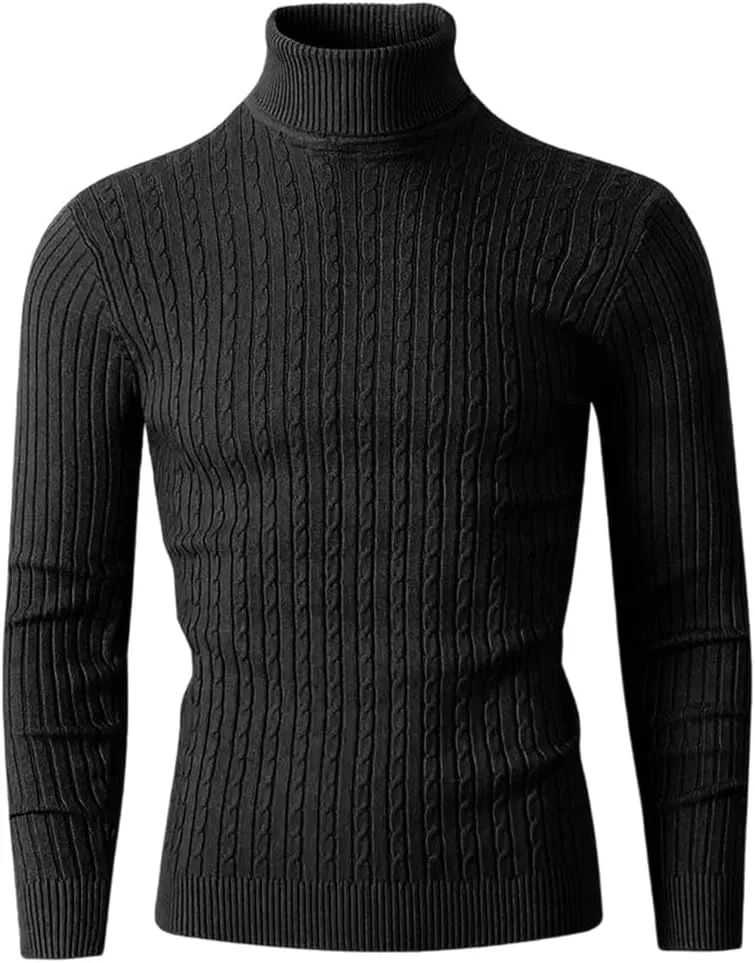 Мужской зимний водолазный свитер Casual Slim Fit
Мужской зимний водолазный свитер Casual Slim Fit