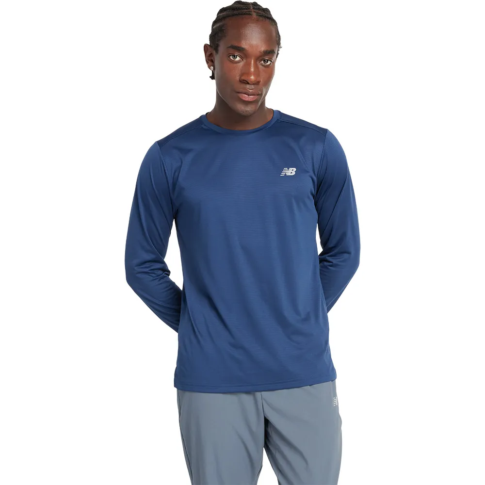 Лонгслив New Balance Sport Essentials, синий
Лонгслив New Balance Sport Essentials, синий