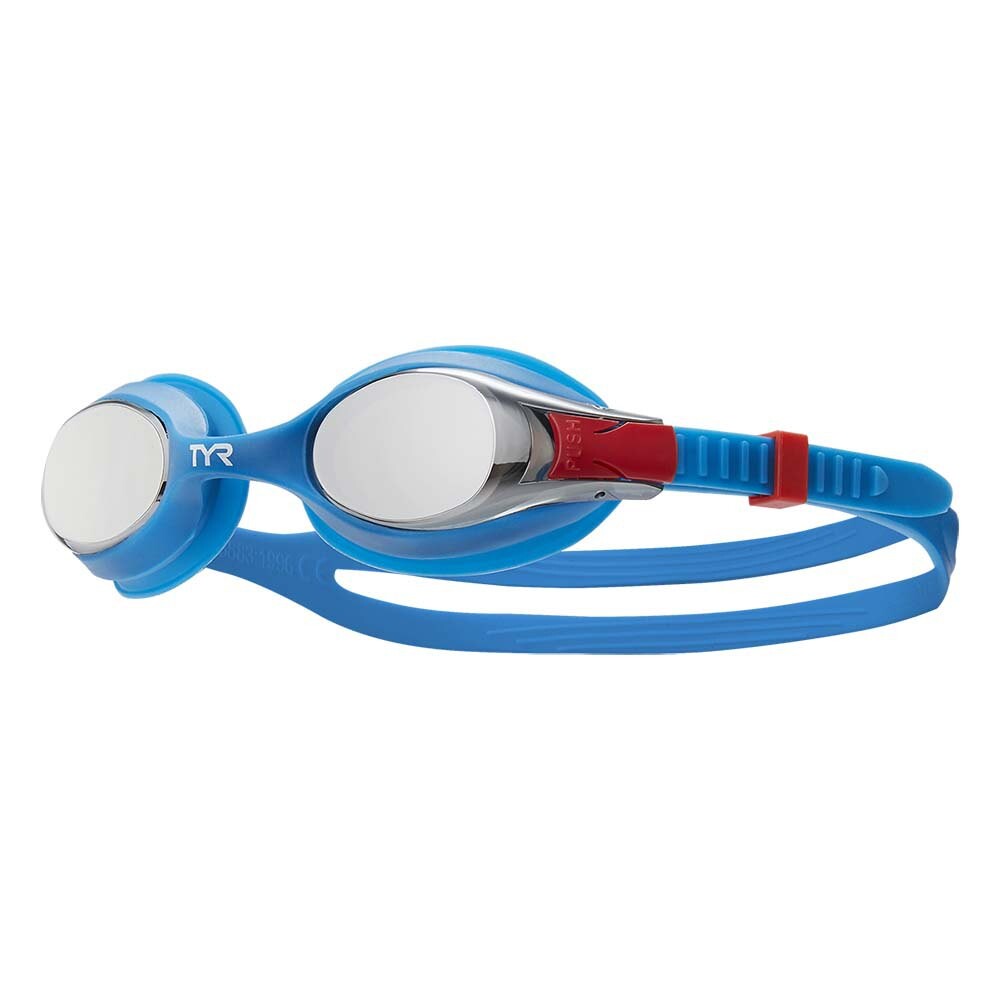 Очки для плавания TYR Swimple Mirrored Junior, синий 
Очки для плавания TYR Swimple Mirrored Junior, синий