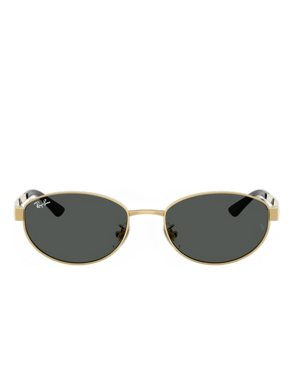 Солнцезащитные очки в овальной оправе Ray-Ban, золотистый
Солнцезащитные очки в овальной оправе Ray-Ban, золотистый