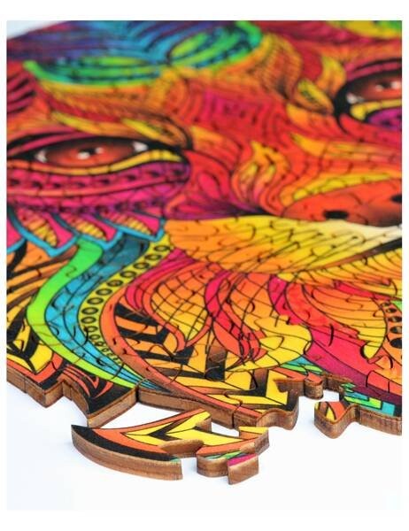 Деревянный пазл для взрослых Рысь XL 226 шт. Adawoo
Деревянный пазл для взрослых Рысь XL 226 шт. Adawoo