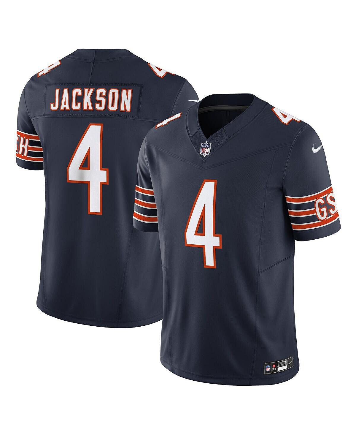 Мужские кроссовки Eddie Jackson Navy Chicago Bears Vapor F.U.S.E. Ограниченный Джерси Nike
Мужские кроссовки Eddie Jackson Navy Chicago Bears Vapor F.U.S.E. Ограниченный Джерси Nike