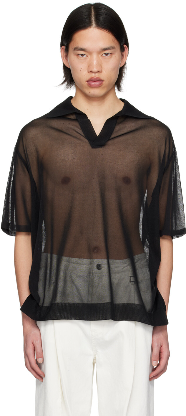 Поло с открытой планкой WOOYOUNGMI
Поло с открытой планкой WOOYOUNGMI