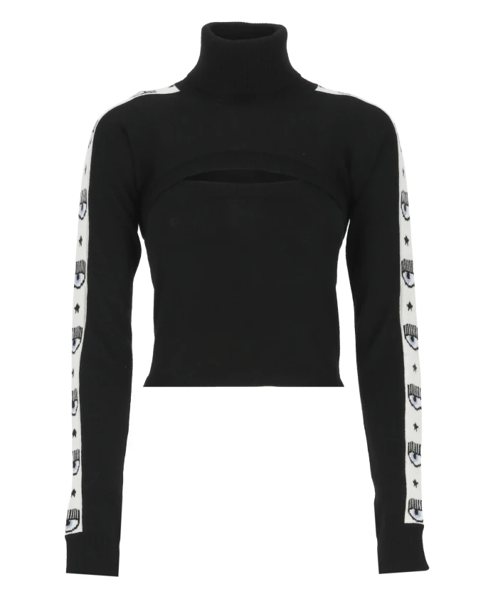 Черные свитера Chiara Ferragni Collection, черный
Черные свитера Chiara Ferragni Collection, черный