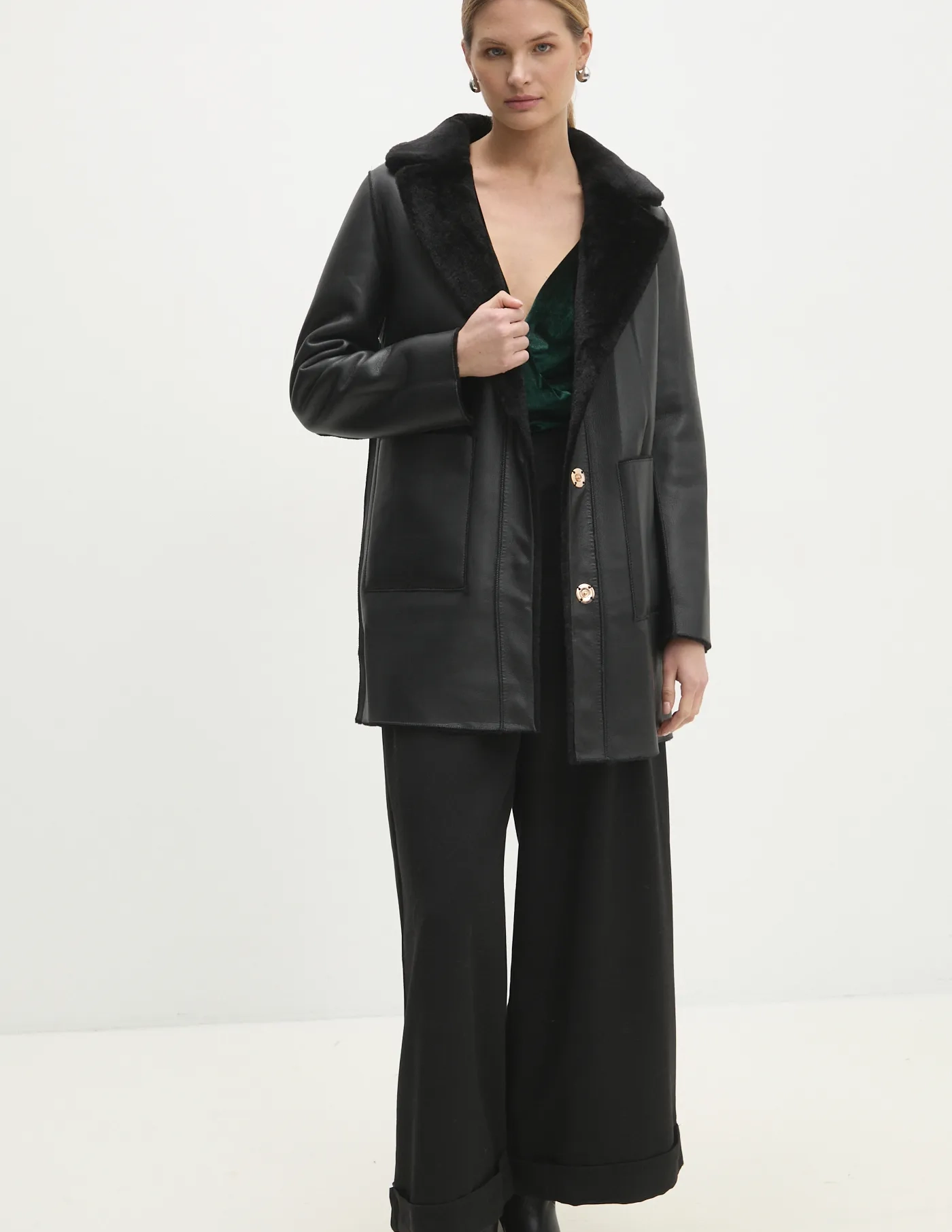 Плащ Answear Lab, черный
Плащ Answear Lab, черный