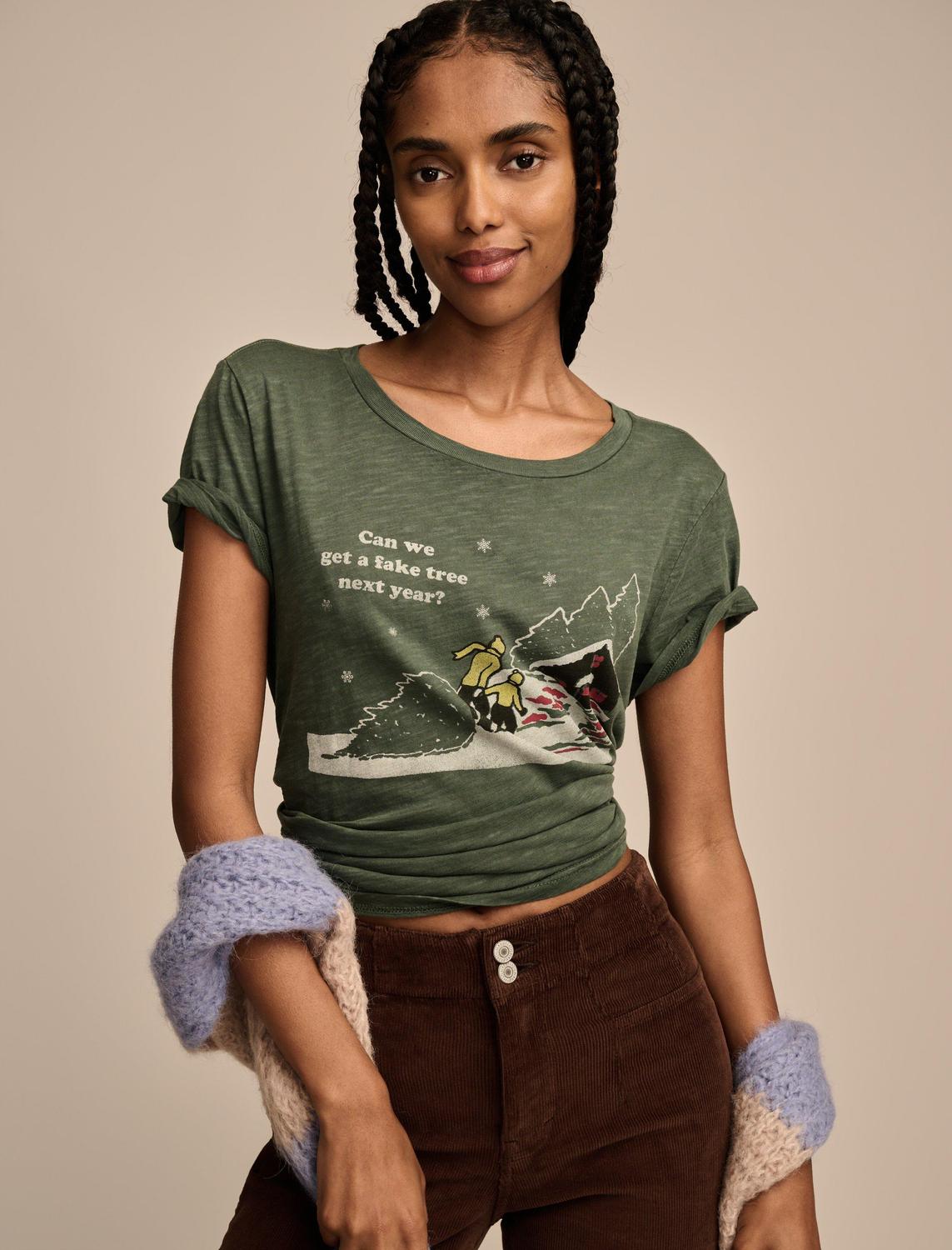 Футболка женская Lucky Brand, цвет medium dark green
Футболка женская Lucky Brand, цвет medium dark green