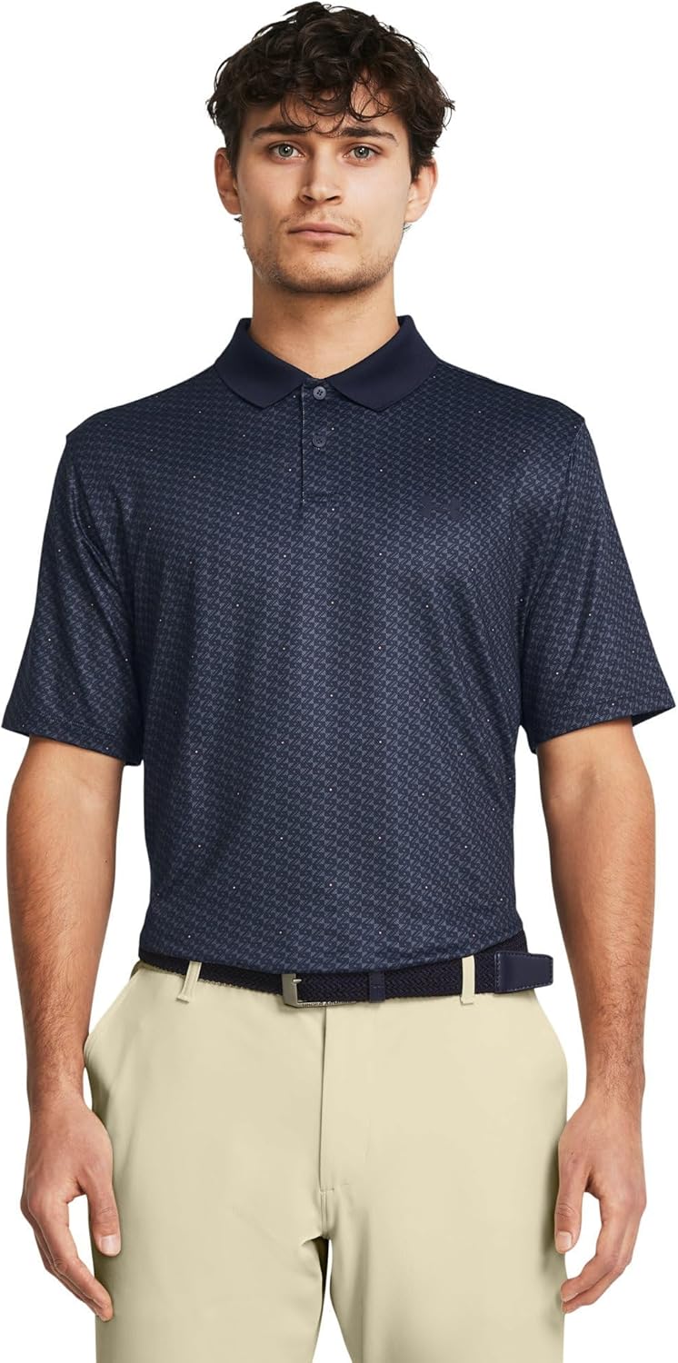 Under Armour Unisex-Adult Men's Ua Matchplay Stripe Polo, Midnight Navy/Downpour Gray/Midnight Navy
Under Armour Unisex-Adult Men's Ua Matchplay Stripe Polo, Midnight Navy/Downpour Gray/Midnight Navy