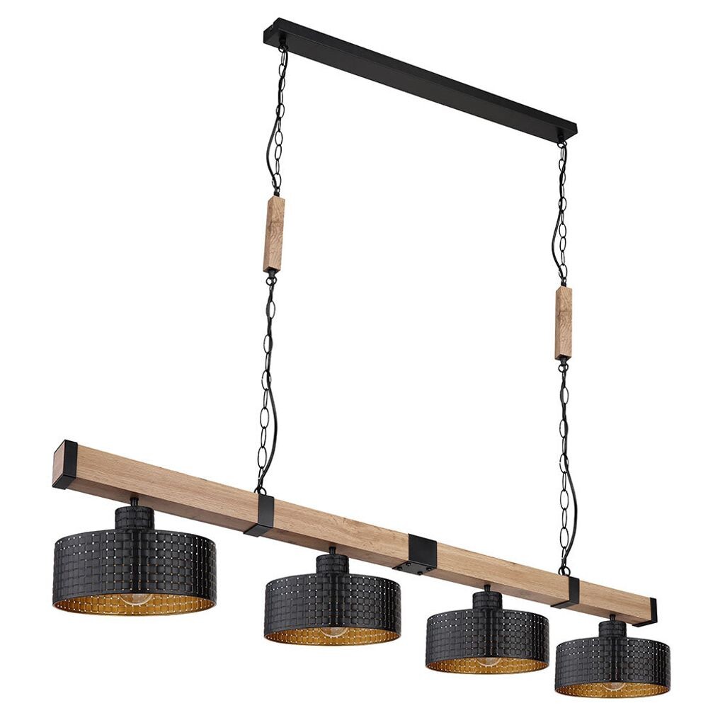 Подвесной светильник, металл, дерево, цвет золота, L 120 см. Globo Lighting, черный
Подвесной светильник, металл, дерево, цвет золота, L 120 см. Globo Lighting, черный