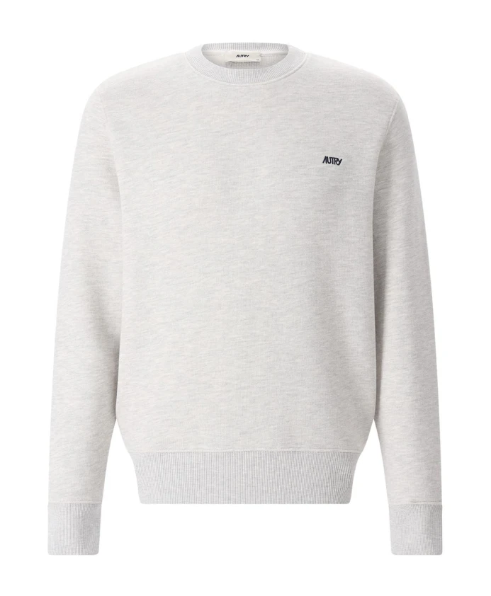 Толстовка с вышитым логотипом и круглым вырезом. Autry, серый
Толстовка с вышитым логотипом и круглым вырезом. Autry, серый