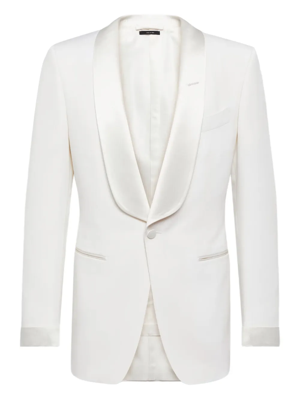 Куртка с лацканами-шалькой и карманами TOM FORD, белый
Куртка с лацканами-шалькой и карманами TOM FORD, белый