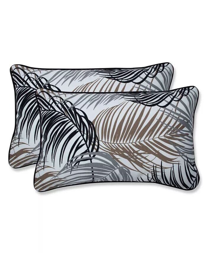 Декоративная подушка с принтом для дома и улицы, 2 шт., 12 x 18 дюймов Pillow Perfect, черный
Декоративная подушка с принтом для дома и улицы, 2 шт., 12 x 18 дюймов Pillow Perfect, черный
