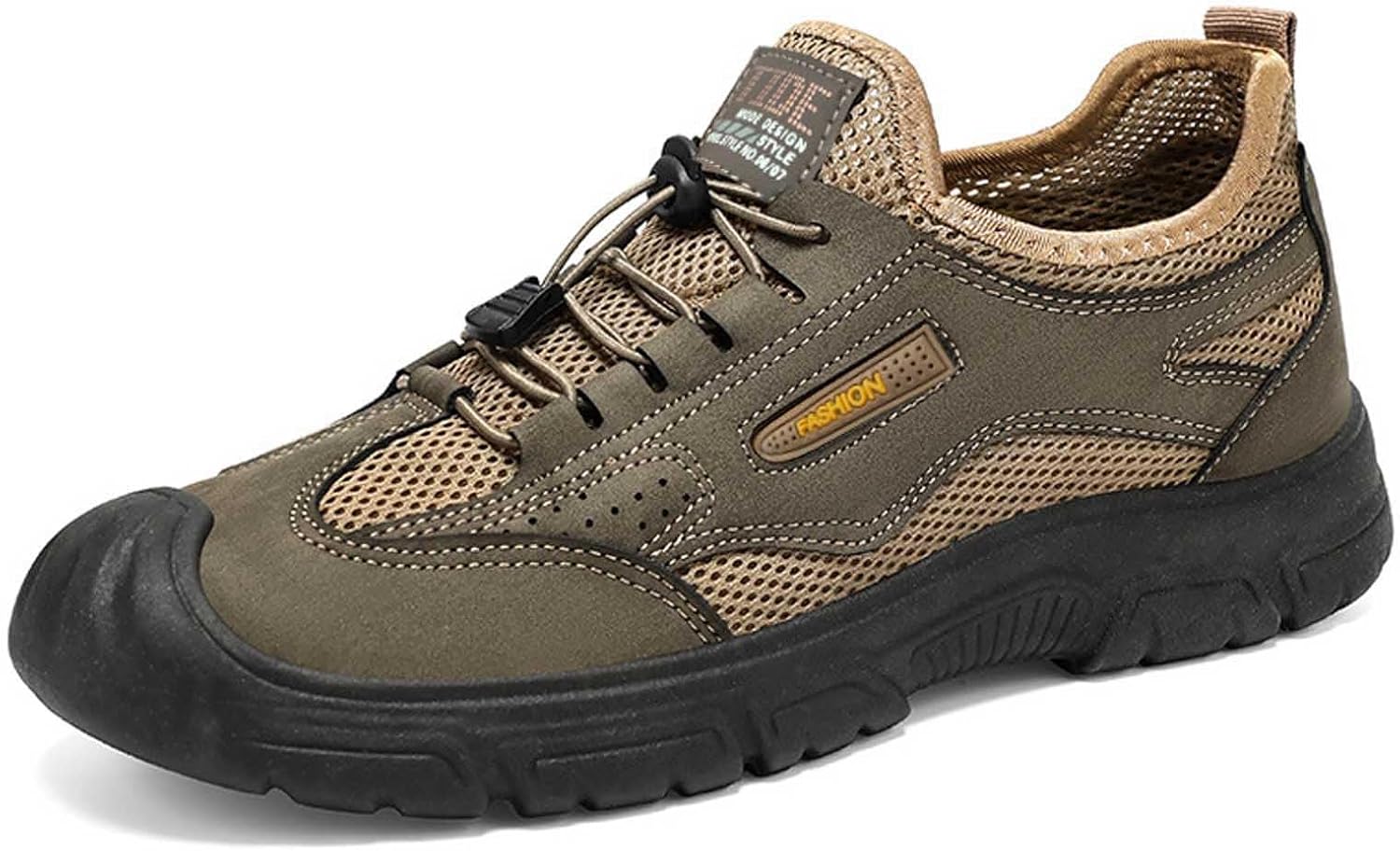 Мужские дышащие кроссовки из сетки, легкая мягкая подошва, удобные прогулочные туфли без шнурков для улицы Generic, хаки
Мужские дышащие кроссовки из сетки, легкая мягкая подошва, удобные прогулочные туфли без шнурков для улицы Generic, хаки