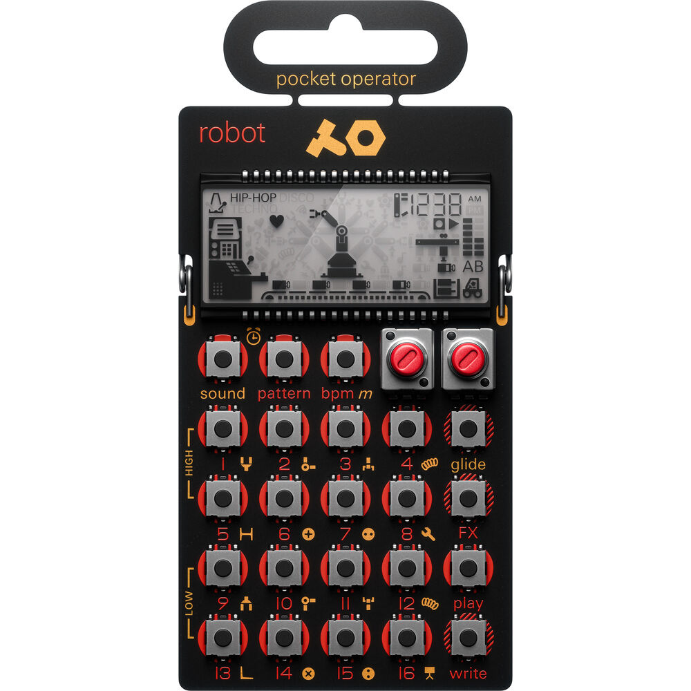 Синтезатор teenage engineering PO-28 Pocket Operator Robot 010.AS.028
Синтезатор teenage engineering PO-28 Pocket Operator Robot 010.AS.028