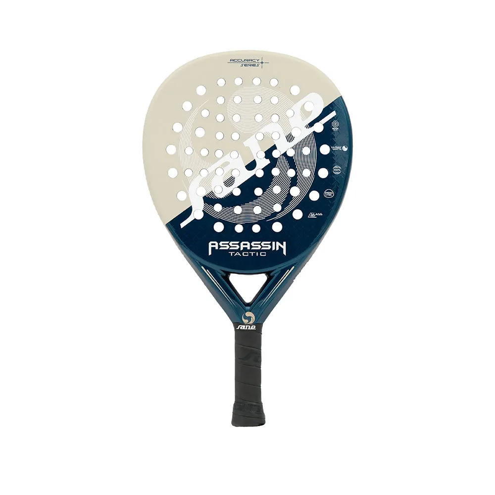 Ракетка для паделя Sane Padel Assassin tactic fiber, бежевый
Ракетка для паделя Sane Padel Assassin tactic fiber, бежевый