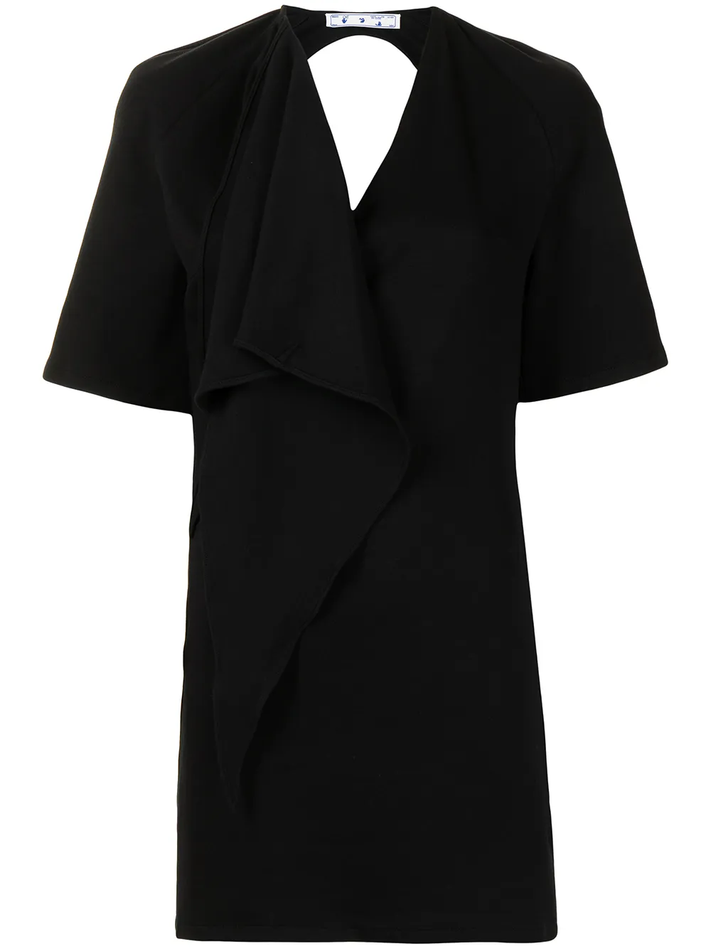 Платье с короткими рукавами и открытой спиной OFF-WHITE, черный
Платье с короткими рукавами и открытой спиной OFF-WHITE, черный