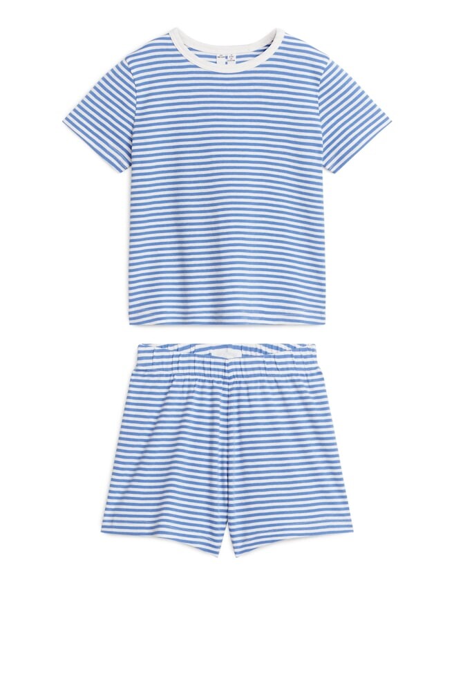 Короткая пижама двойка из трикотажа Arket, синий
Короткая пижама двойка из трикотажа Arket, синий