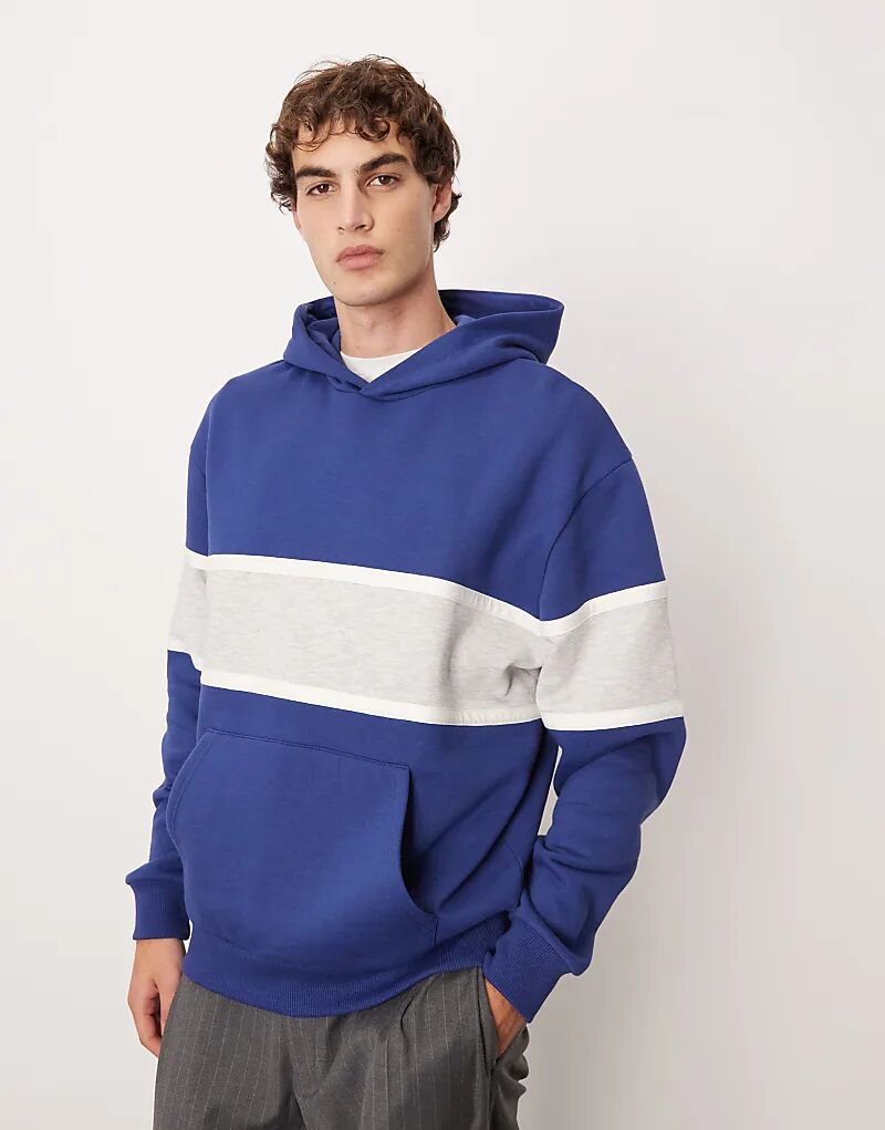 Свободная толстовка с капюшоном ASOS DESIGN с цветными блоками темно-синего цвета
Свободная толстовка с капюшоном ASOS DESIGN с цветными блоками темно-синего цвета