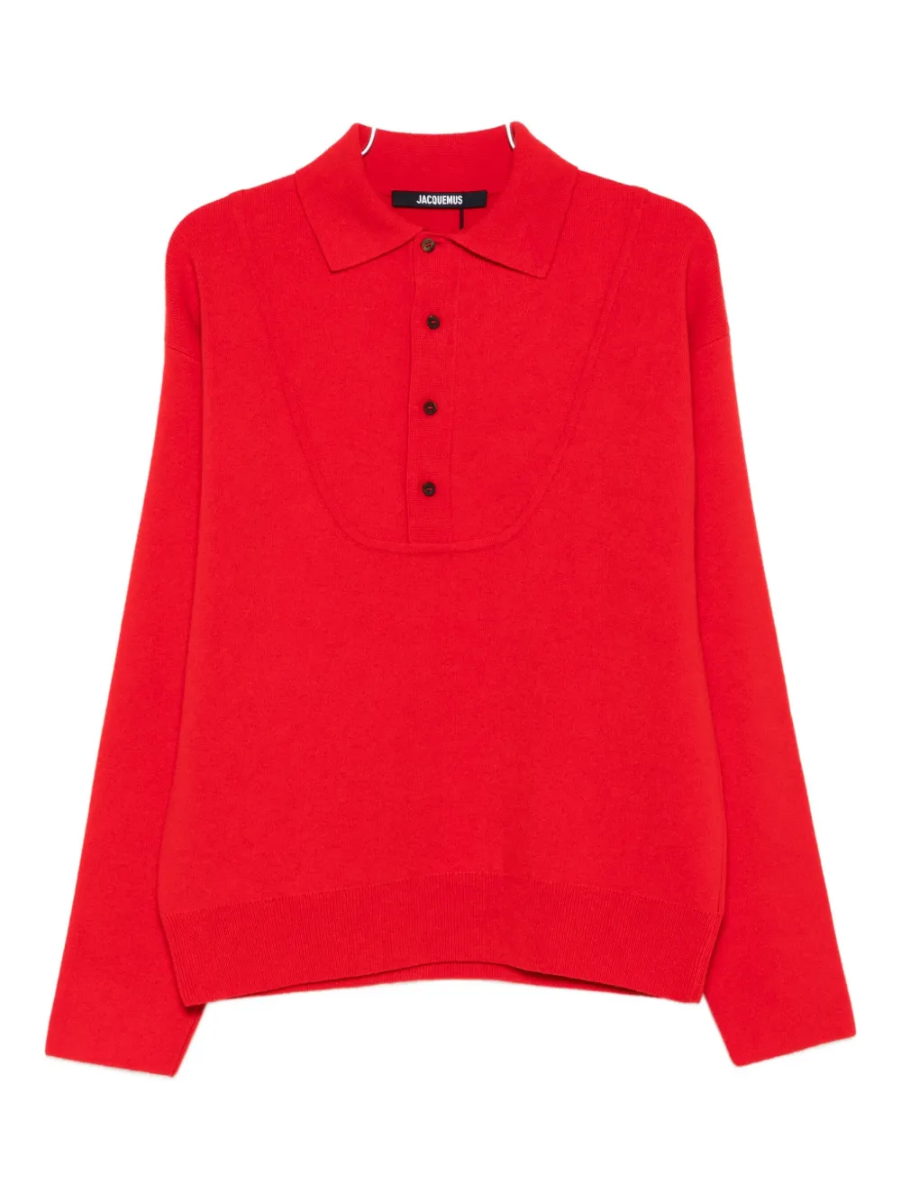 Свитер с воротником поло JACQUEMUS, красный
Свитер с воротником поло JACQUEMUS, красный
