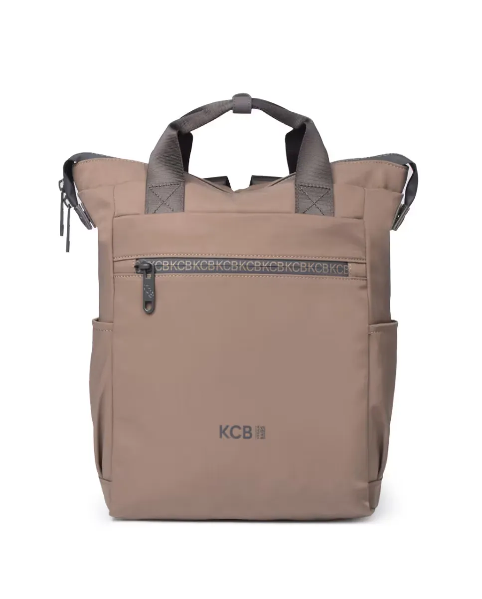 Большой женский рюкзак Shine серо-коричневого цвета Kcb, светло-коричневый 
Большой женский рюкзак Shine серо-коричневого цвета Kcb, светло-коричневый