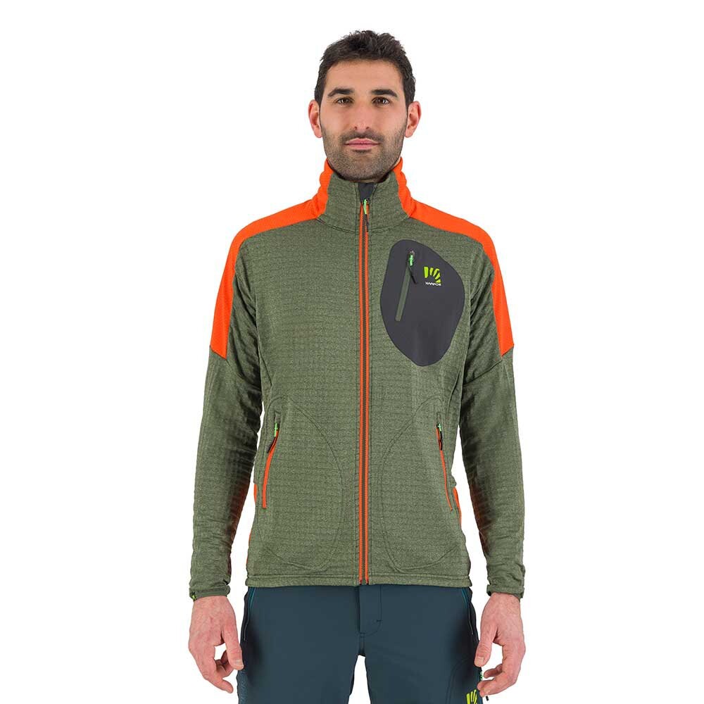 Толстовка на молнии Karpos Puez, зеленый 
Толстовка на молнии Karpos Puez, зеленый