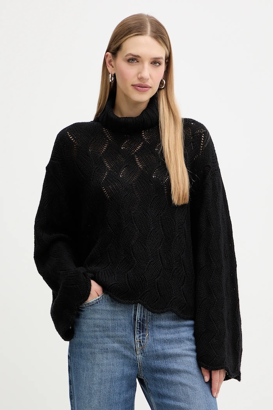 Свитер из смесовой шерсти Twinset, черный
Свитер из смесовой шерсти Twinset, черный