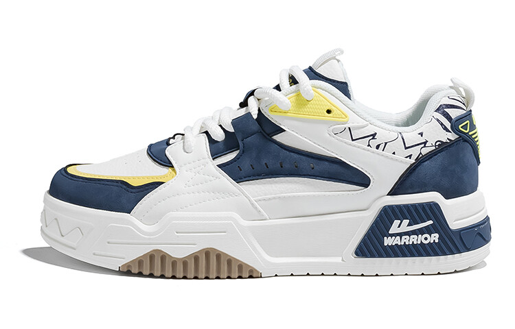 Кроссовки WARRIOR Skateboarding Shoes Men Low-top Yellow, белый/темно-синий/желтый
Кроссовки WARRIOR Skateboarding Shoes Men Low-top Yellow, белый/темно-синий/желтый