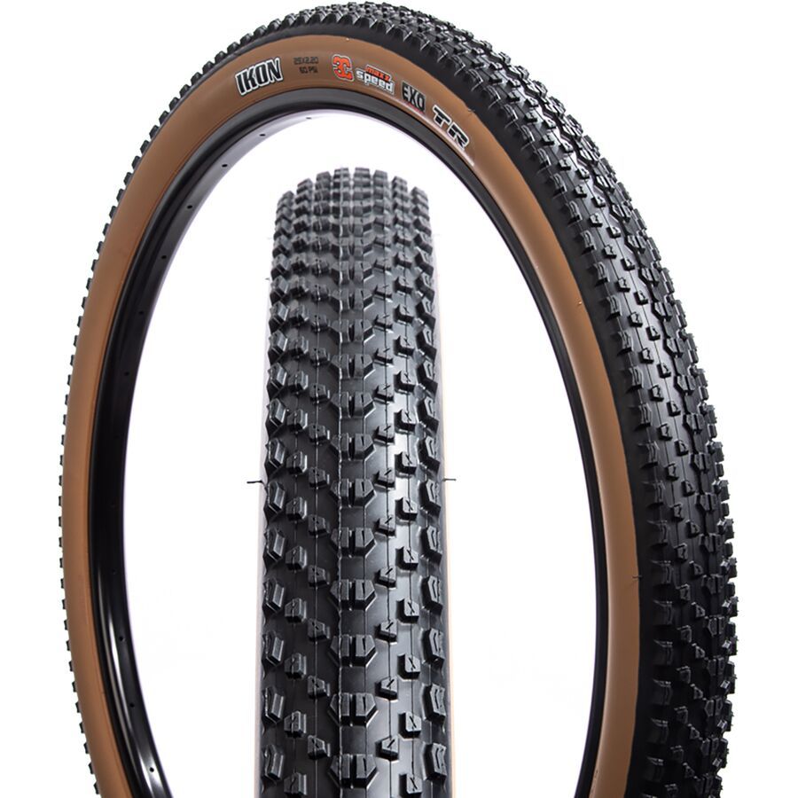Шина Ikon Dual Compound EXO/TR - 26 дюймов Maxxis Maxxis, Black/Dark Tan
Шина Ikon Dual Compound EXO/TR - 26 дюймов Maxxis Maxxis, Black/Dark Tan