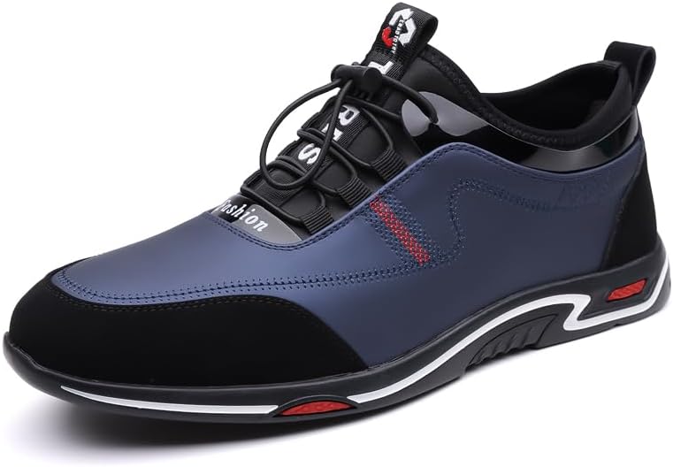 Мужские кроссовки из натуральной кожи, дышащие, новые повседневные кожаные туфли, мягкая подошва, без шнуровки, очень подходят для ежедневных поездок, занятий в спортзале и прогулок по выходным Lhyxu, синий
Мужские кроссовки из натуральной кожи, дышащие, новые повседневные кожаные туфли, мягкая подошва, без шнуровки, очень подходят для ежедневных поездок, занятий в спортзале и прогулок по выходным Lhyxu, синий