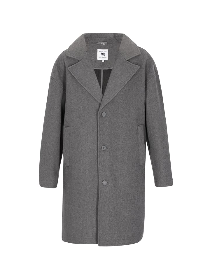 MO Мужское пальто серого меланжевого цвета
MO Мужское пальто серого меланжевого цвета