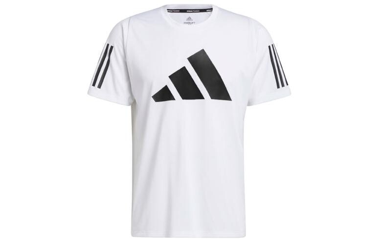 Футболка мужская белая Adidas, белый 
Футболка мужская белая Adidas, белый