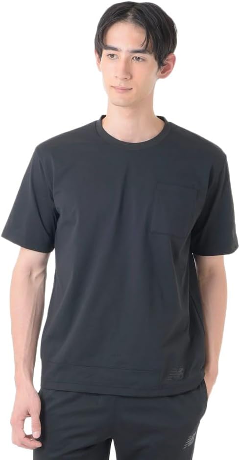 Футболка New Balance AMT45201 с коротким рукавом для мужчин, модель Premier Edition, из хлопка, имитирующего одежду для путешествий, черный
Футболка New Balance AMT45201 с коротким рукавом для мужчин, модель Premier Edition, из хлопка, имитирующего одежду для путешествий, черный