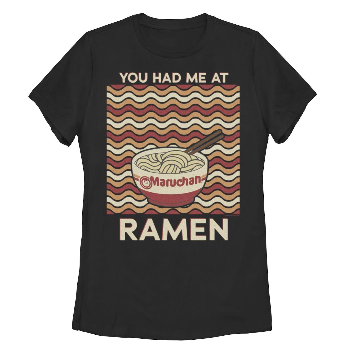 Футболка Maruchan для юниоров с рисунком «You Had Me At Ramen» Licensed Character
Футболка Maruchan для юниоров с рисунком «You Had Me At Ramen» Licensed Character