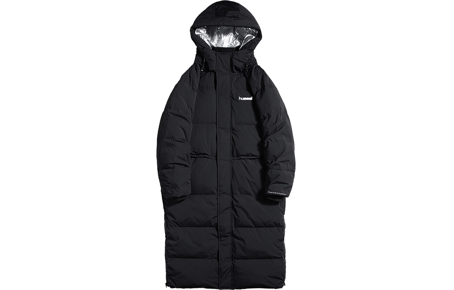 Пуховик унисекс Hummel, черный
Пуховик унисекс Hummel, черный