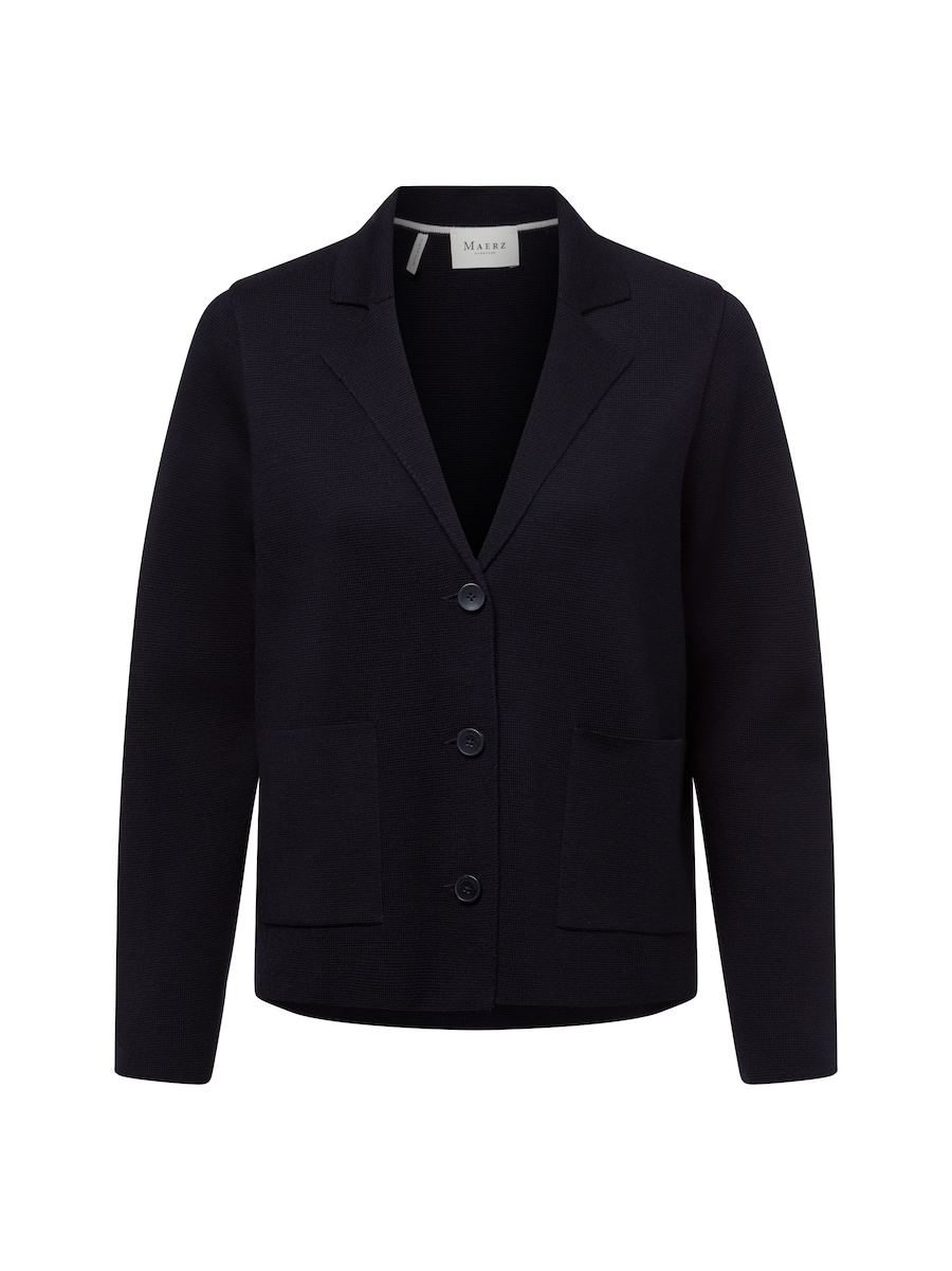 Вязаный кардиган MAERZ Muenchen, темно-синий
Вязаный кардиган MAERZ Muenchen, темно-синий