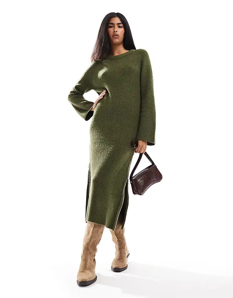 Макси-платье с молнией оливкового цвета Miss Selfridge
Макси-платье с молнией оливкового цвета Miss Selfridge